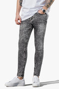 Men Gray Skinny Jeans - Washed