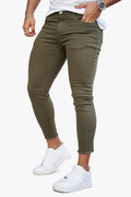 Men's Green Skinny Jean