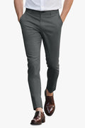 Mens Classic Fit Dress Pant - Dark Grey