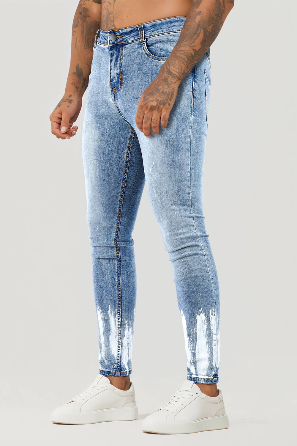 Fashion Light Blue Skinny Jean