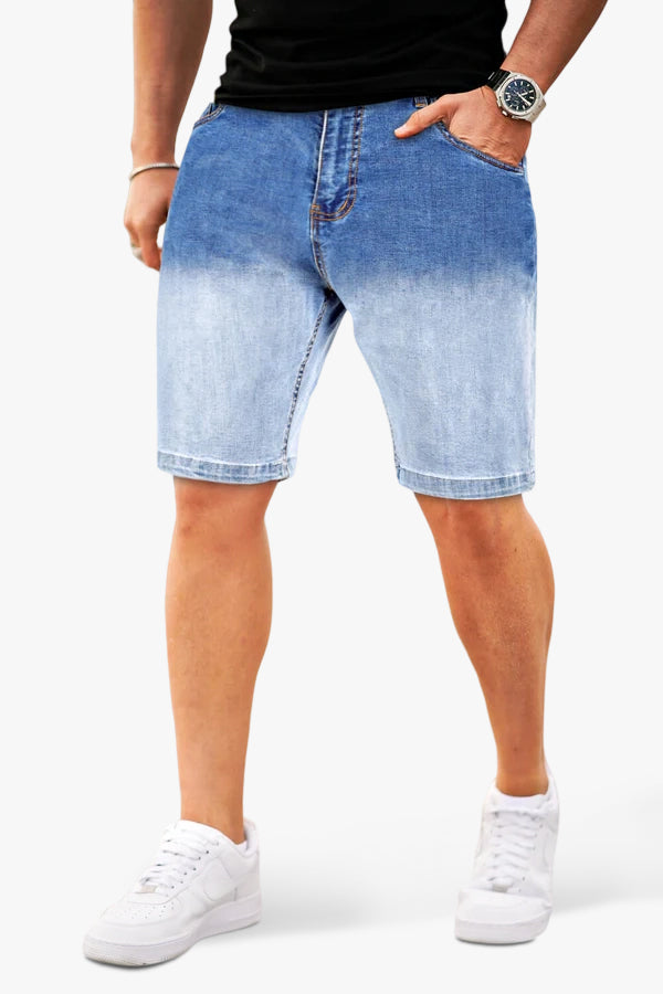 Men's Denim Short - Gradient Color