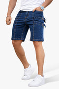 Men's Stretch Denim Short - Dark Blue