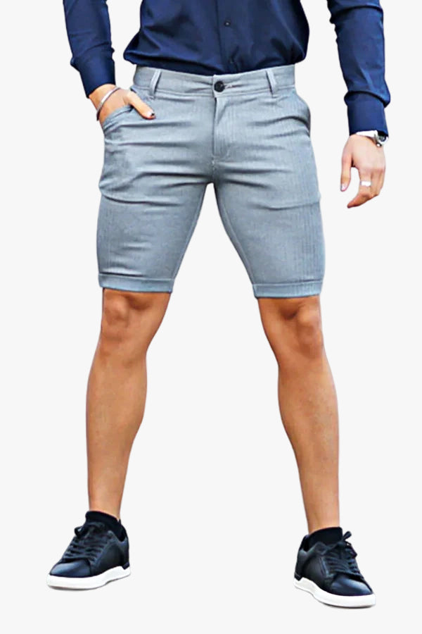 Men's Grey Chino Short
