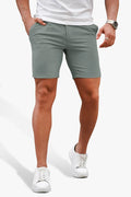 Mens  Mountain Green Stretch Chino Short
