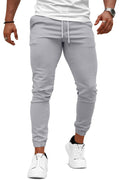 Mens Casual Stretch Pant - Grey