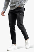Gray Skinny Jean For Men - Multi Pocket